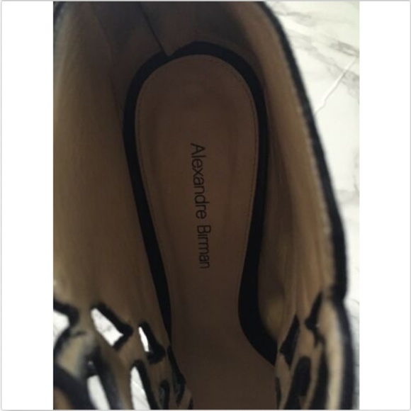 Alexandre Birman Black Lace-Up Heels - Picture 10 of 16